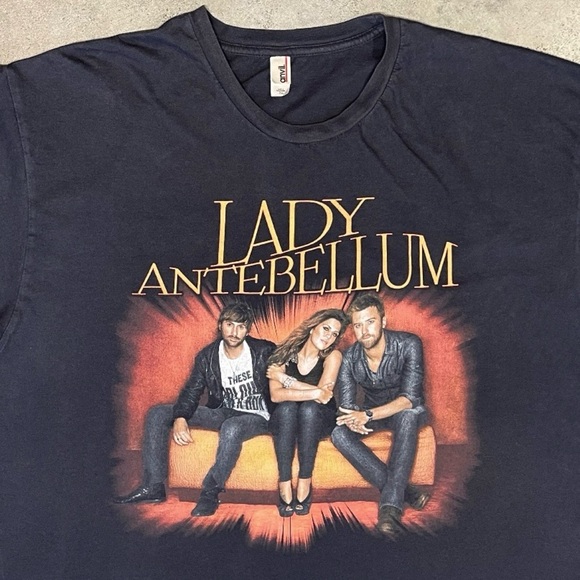 Lady Antebellum Band Tee Graphic Concert T-Shirt - Picture 2 of 9